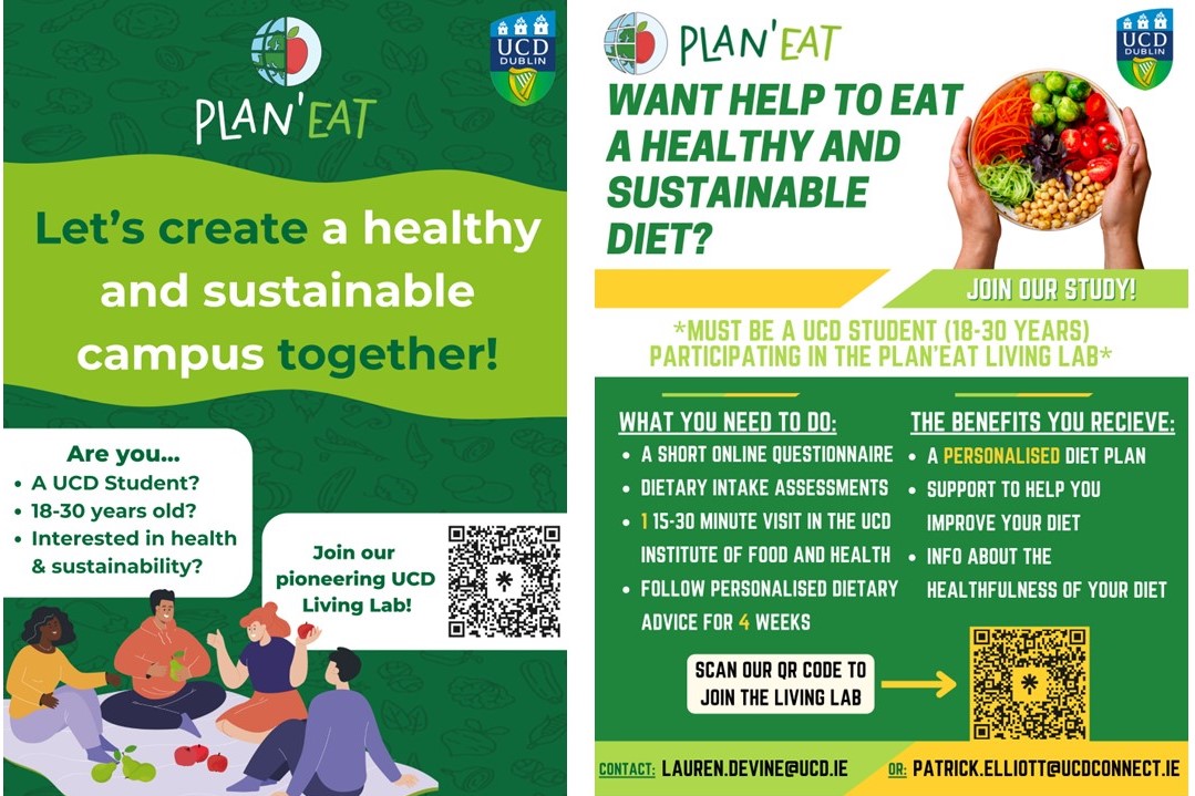 UCD PLAN'EAT Living Lab